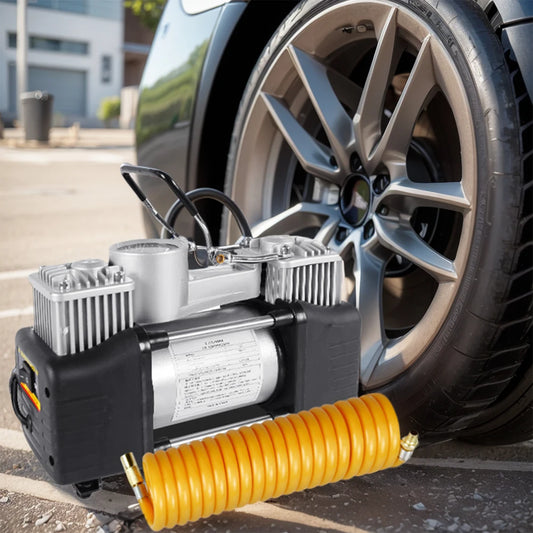 AireMax 150® - Compresor de aire portátil doble pistón + kit de reparación